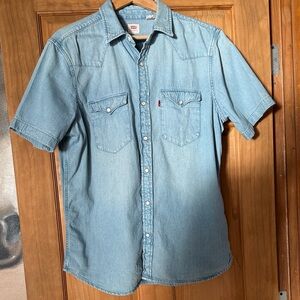 Levi's Classic Light Blue Denim Shirt
